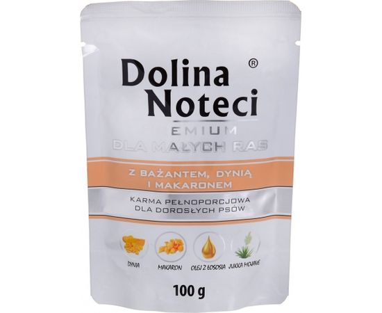 Dolina Noteci Premium Pheasant, Pumpkin, Pasta - wet dog food - 100 g