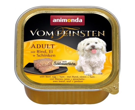 animonda Vom Feinsten Gourmet core with Beef, egg + ham Egg, Beef, Ham Adult 150 g