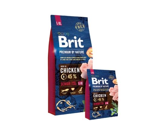 Brit Premium by Nature Senior L+XL 15 kg Apple, Chicken, Corn