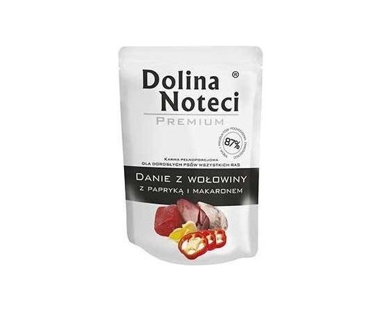 Dolina Noteci Premium Wet Dog Food for Small Breeds Beef with Peppers and Pasta Sachet - 100 g