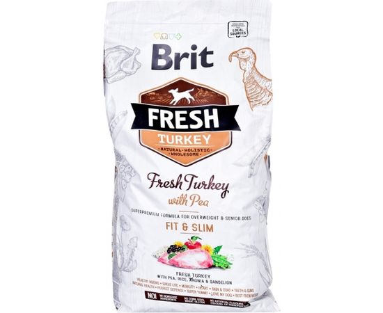Brit Fresh Turkey with Pea Light Fit & Slim  12kg