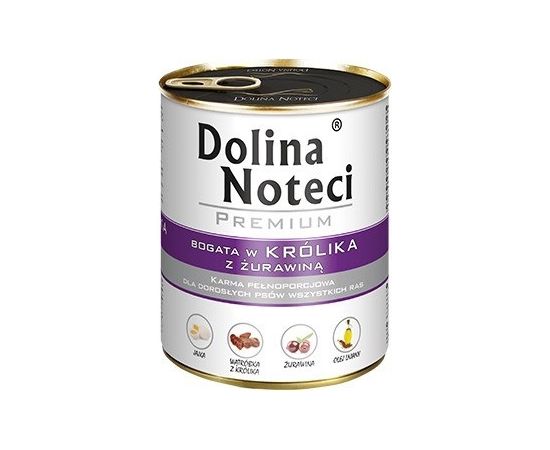 Dolina Noteci 5902921300052 dogs moist food Beef, Cranberry, Pork, Rabbit Adult 800 g