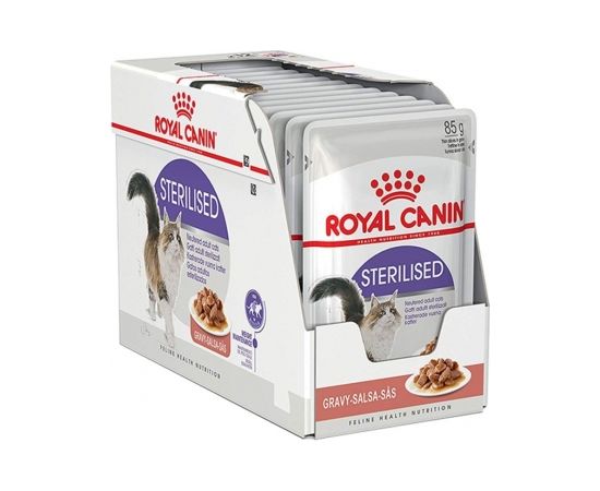 ROYAL CANIN Sterilised Wet cat food Chunks in sauce 12x85 g