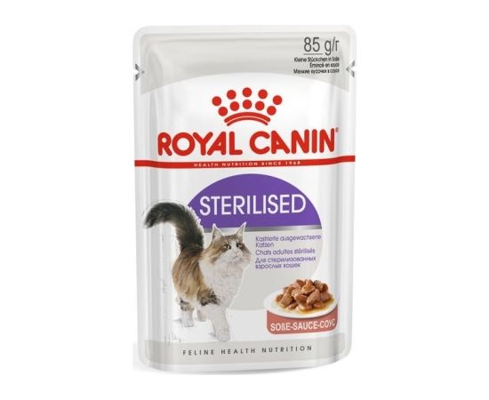 ROYAL CANIN Sterilised Wet cat food Chunks in sauce 12x85 g