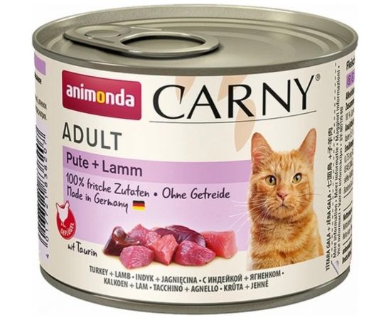 ANIMONDA Cat Carny Adult Turkey with lamb - wet cat food - 200g