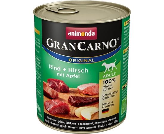 animonda GranCarno Original Apple, Beef, Deer Adult 800 g