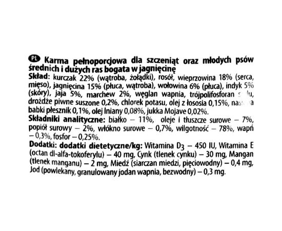 Dolina Noteci Premium dogs moist food Lamb 300 g