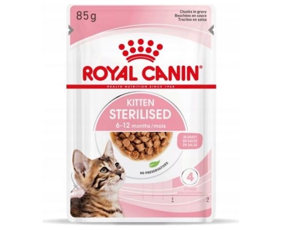 Royal Canin Sterilised Gravy 12x85g