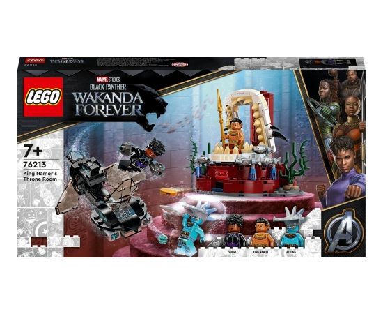 LEGO Marvel Karaļa Namora troņa zāle (76213)