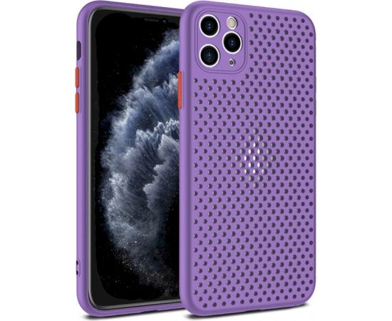 Fusion Breathe Case Силиконовый чехол для Apple iPhone 12 Pro Max Фиолетовый