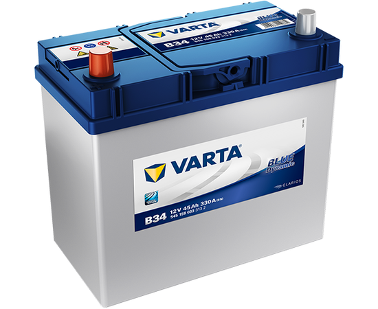 Varta BLUE 45Ah 330A (EN) 238x129x227 12V