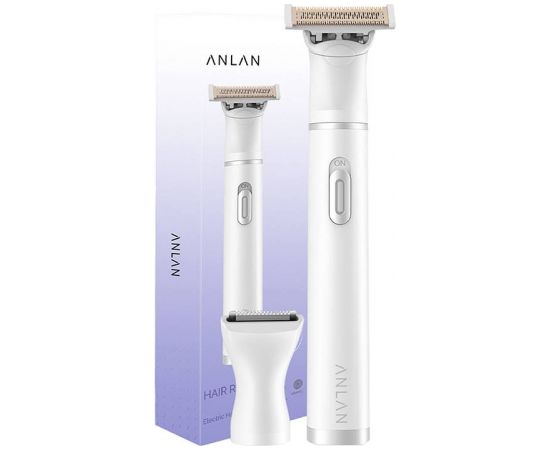 Wireless face and body trimmer with two heads ANLAN 06-ATMQ21-02A