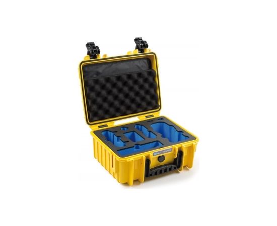 B+W B&W Case type 3000 for DJ Mavic Air 2 / Air 2S yellow