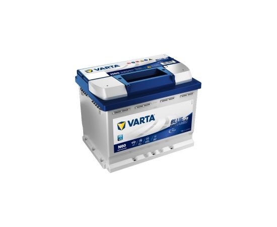 AKUMULATORS VARTA BLUE DYNAMIC EFB N60 12V 60AH(C20) 650A(EN) 242X175X190MM -/+ B13