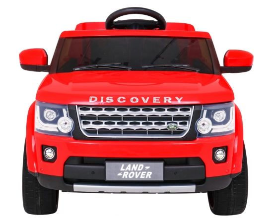 Elektromobilis "Land Rover Discovery", sarkans