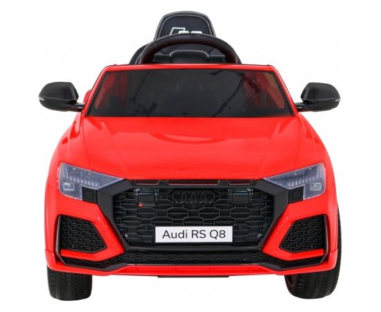Elektromobilis "Audi RS Q8", sarkans