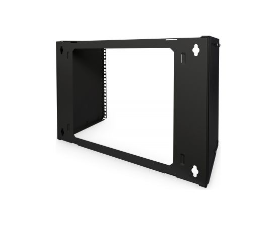 Digitus 8U Wall Mounting Patch Bracket DN-19 PB-8U-SW Black, 37.2 x 50.5 x 25 cm