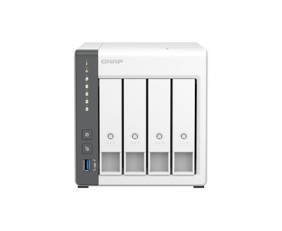 QNAP 4 Bay ARM TS-433-4G  Cortex-A55, Processor frequency 2.0 GHz, 4 GB, On board (non-expandable)