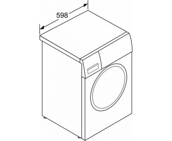 Bosch WGG2440RSN s6, Veļas mašīna, 9kg, 1400apg., A klase