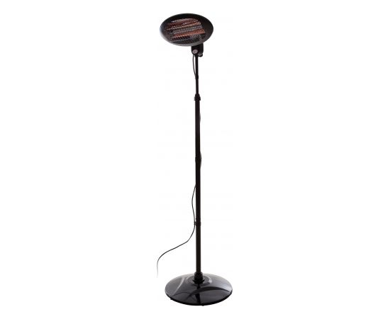 SUNRED Heater SMQ2000A, Elekra Quartz Standing Infrared, 2000 W, Black