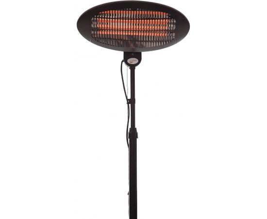 SUNRED Heater SMQ2000A, Elekra Quartz Standing Infrared, 2000 W, Black