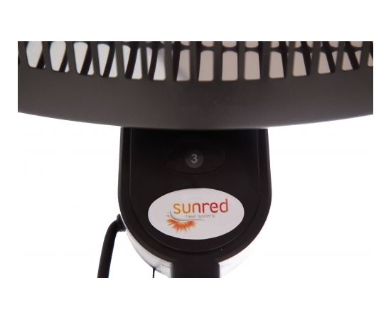 SUNRED Heater SMQ2000A, Elekra Quartz Standing Infrared, 2000 W, Black
