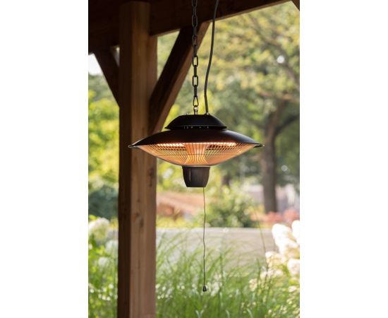 SUNRED Heater BAR-1500H, Barcelona Bright Hanging Infrared, 1500 W, Black Infrasarkanie sildītāji