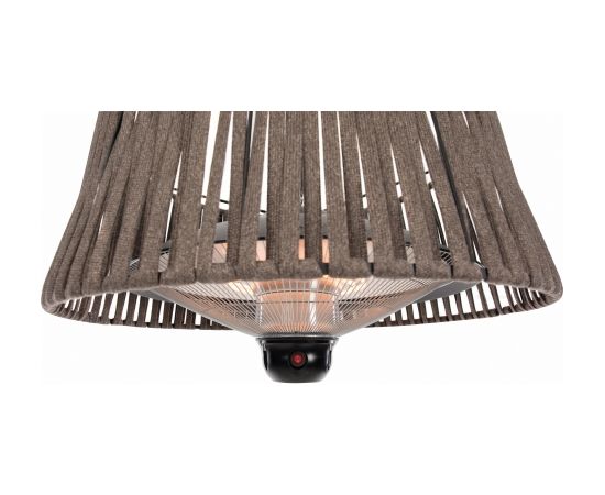 SUNRED Heater ARTIX M-HO BROWN, Corda Bright Hanging Infrared, 1800 W, Brown