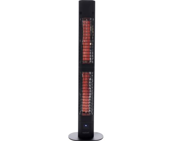 SUNRED Heater RD-DARK-3000L, Valencia Dark Lounge Infrared, 3000 W, Black