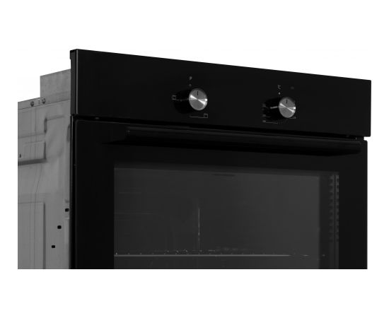 Simfer Oven 8004AERSP 62 L, 4 (0+3) Function, Easy to Clean, Mechanical control, Height 60 cm, Width 60 cm, Black