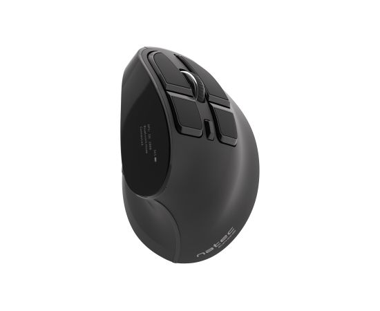 Natec Vertical Mouse Euphonie Wireless, Black, Optical