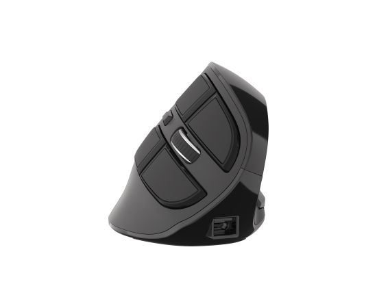 Natec Vertical Mouse Euphonie Wireless, Black, Optical