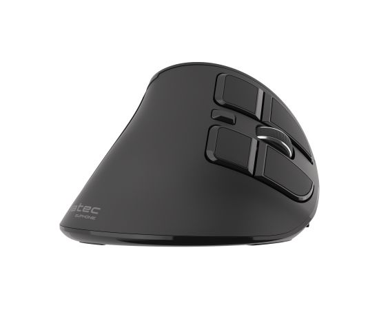 Natec Vertical Mouse Euphonie Wireless, Black, Optical