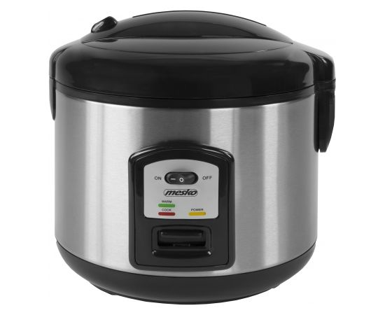 Mesko Rice cooker MS 6411 1000 W, 1.5 L, Black/Stainless steel