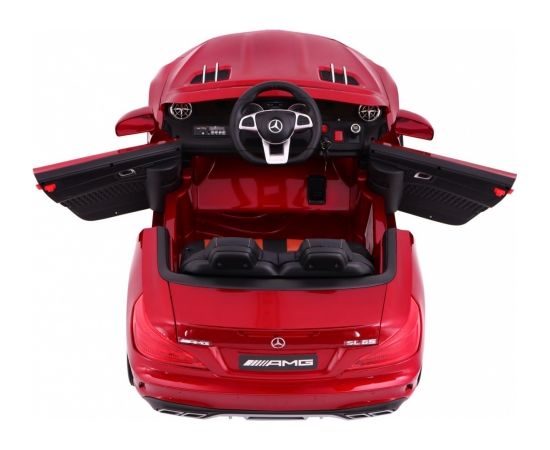 Bērnu elektromobilis "Mercedes AMG SL65", sarkans - lakots