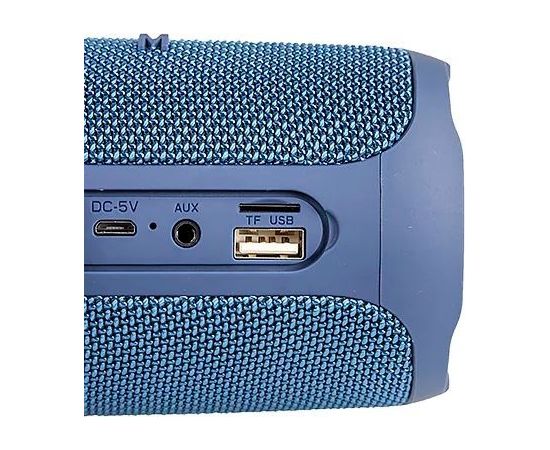 Portable Bluetooth speaker Manta SPK130GOBL, blue