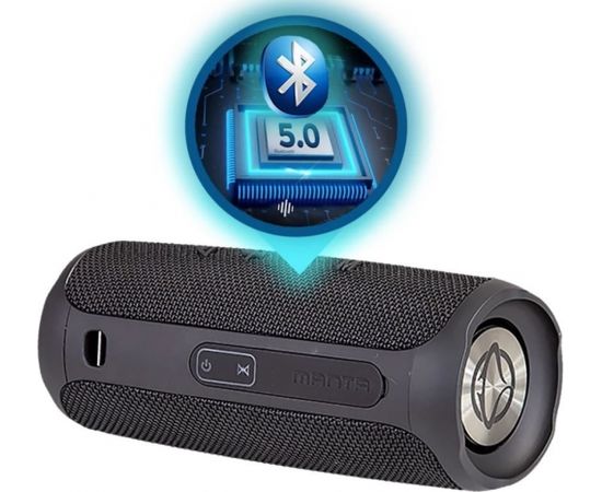 Portable Bluetooth speaker Manta SPK130GOBK, black