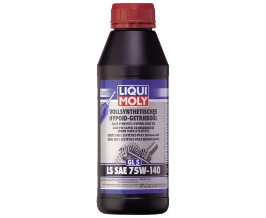 LIQUI MOLY Fully Synthetic Hypoid Gear GL5 LS 75W140 500 ml