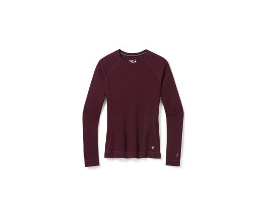 Smartwool Termo krekls SW WS Classic Thermal Merino Base Layer Crew XS Black Cherry Heather Termoveļa