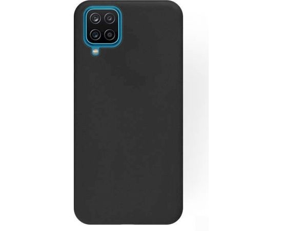 Fusion Soft Matte Back Case силиконовый чехол для Samsung A125 Galaxy A12 черный
