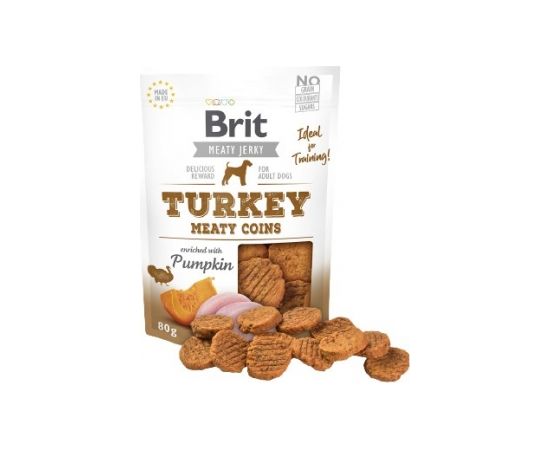 Brit Jerky Snack Dog Snacks Turkey 80 g