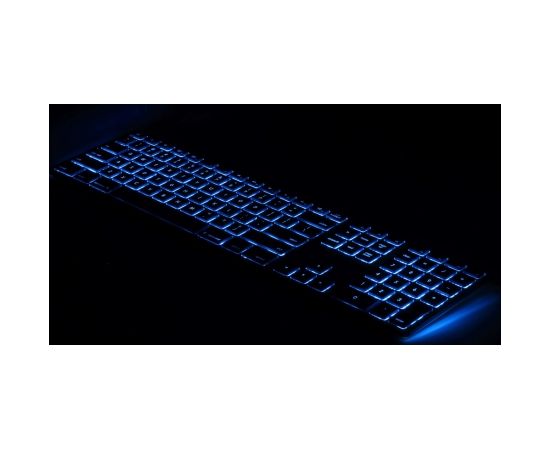 Matias Keyboard PC backlight RGB aluminum Black