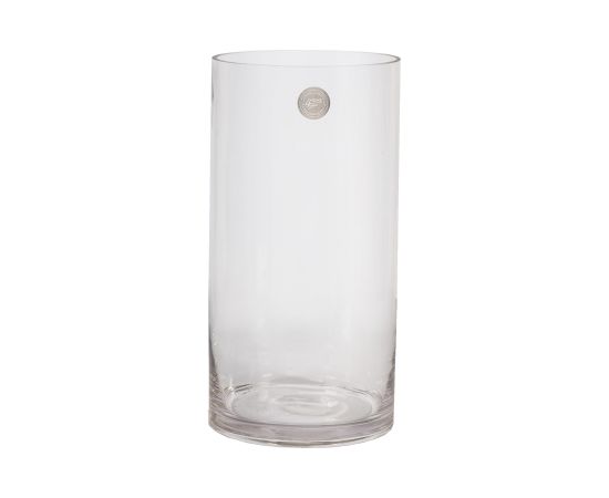 Ваза IN HOME D15xH30см, прозрачное стекло