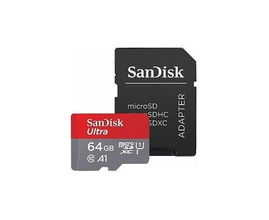 MEMORY MICRO SDXC 64GB UHS-I/W/A SDSQUAB-064G-GN6MA SANDISK