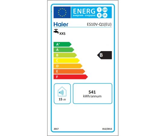 Haier elektriskais ūdens sildītājs Q1 10l, virs izlietnes