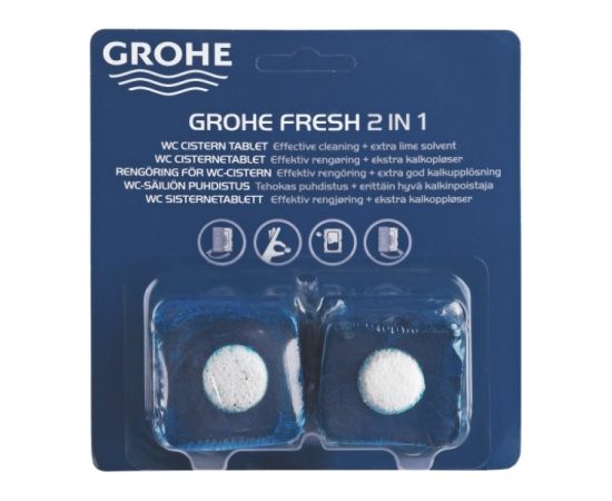 skalojamās kastes tabletes Grohe Fresh, 2 gab.