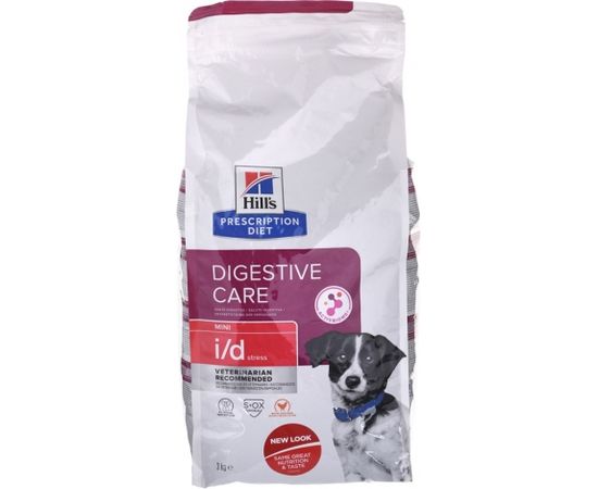 HILL'S Prescription Diet Mini i/d Stress Canine - dry dog food - 3kg