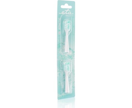 ETA Toothbrush replacement  for ETA0709 White, Number of brush heads included 2