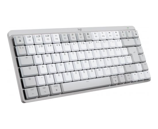 LOGITECH MX Mechanical Mini for Mac Minimalist Wireless Illuminated Keyboard  - PALE GREY - US INT'L - 2.4GHZ/BT - EMEA - TACTILE
