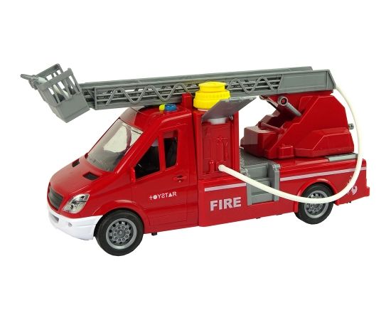 Rotaļlietu ugunsdzēsēju mašīna
